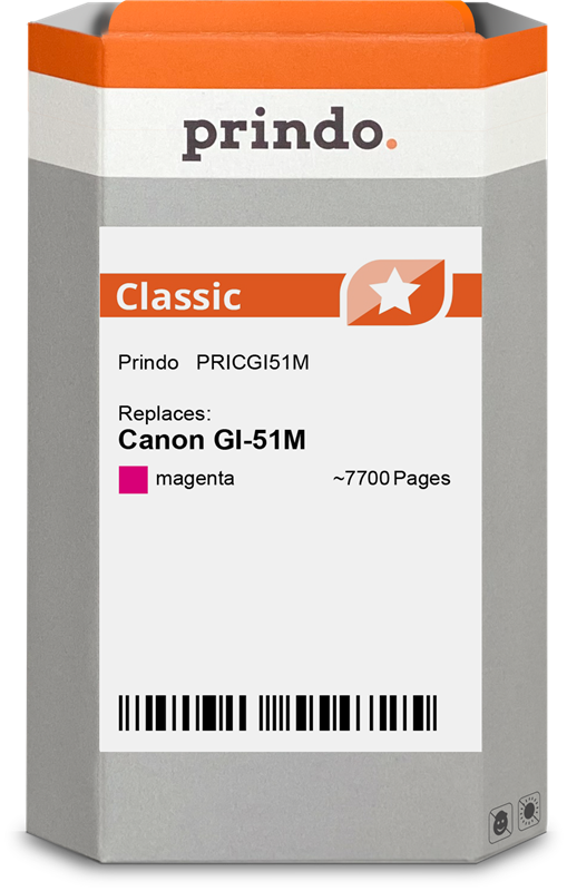 Canon GI-51M Cartouche Magenta compatible équivalent à 4547C001 · Prindo Classic