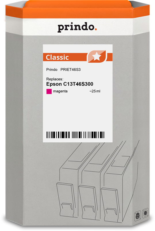 Epson T46S3 Cartouche Magenta compatible équivalent à C13T46S30N · Prindo Classic