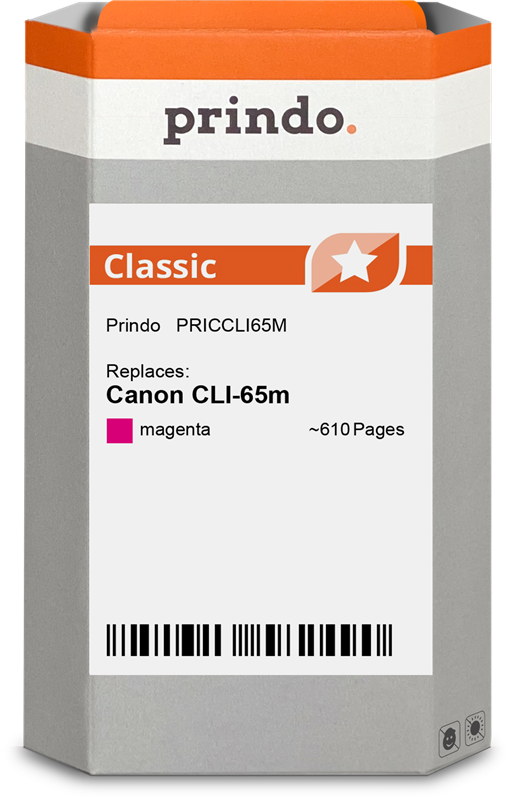 Canon CLI-65m Cartouche Magenta compatible équivalent à 4217C001 · Prindo Classic