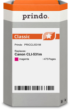 Canon CLI-531m Cartouche Magenta compatible équivalent à 6120C001 · Prindo Classic