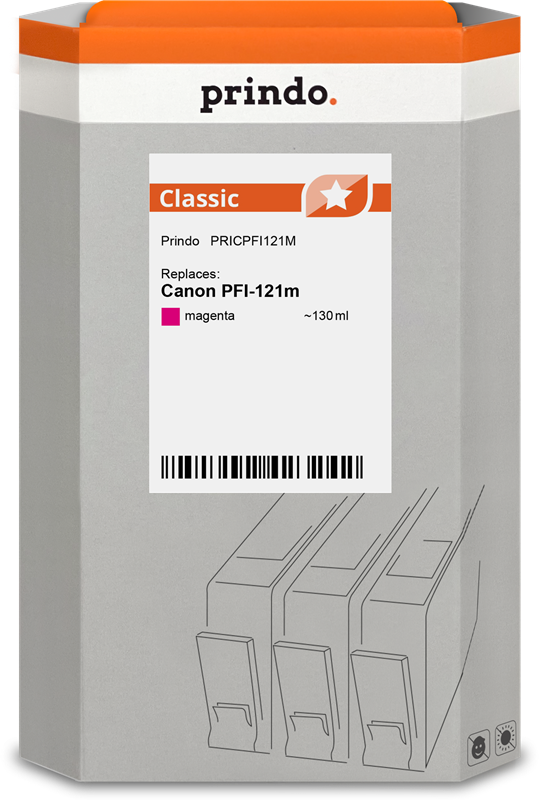 Canon PFI-121m Cartouche Magenta compatible équivalent à 6267C001 · Prindo Classic