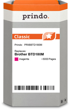 Brother BTD180M Cartouche Magenta compatible · Prindo Classic