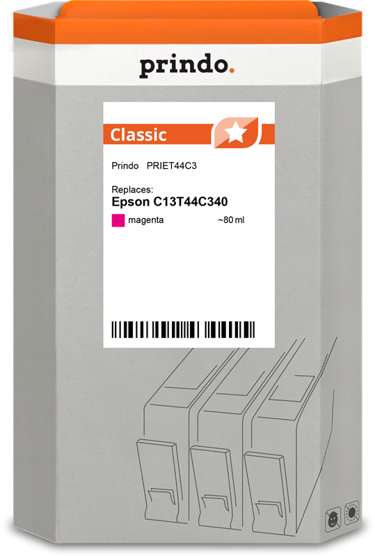 Epson SJIC36P-M Cartouche Magenta compatible équivalent à C13T44C340 · Prindo Classic