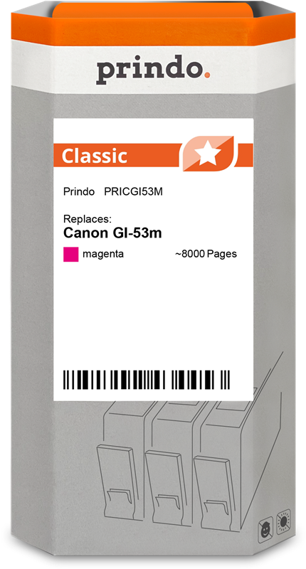 Canon GI-53m Cartouche Magenta compatible équivalent à 4681C001 · Prindo Classic