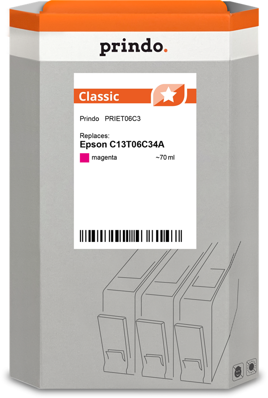 Epson 112 Cartouche Magenta compatible équivalent à C13T06C34A · Prindo Classic