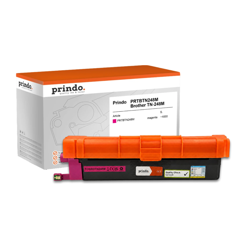 Brother TN-248M Toner Magenta compatible · Prindo Classic