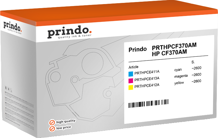 HP 305A Toner Pack 3 Couleurs compatible · Prindo Classic