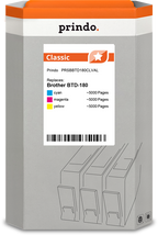 Brother BTD-180 Cartouche Pack 3 Couleurs compatible · Prindo Classic
