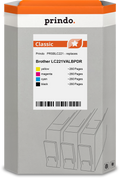 Brother LC221VALBPDR Cartouche Pack 4 Couleurs compatible · Prindo Classic