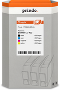 Brother LC-422 Cartouche Pack 4 Couleurs compatible · Prindo Classic