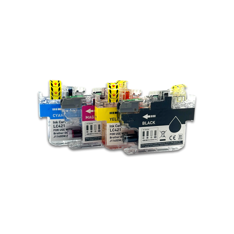 Brother LC-421 Cartouche Pack 4 Couleurs compatible · Prindo Classic