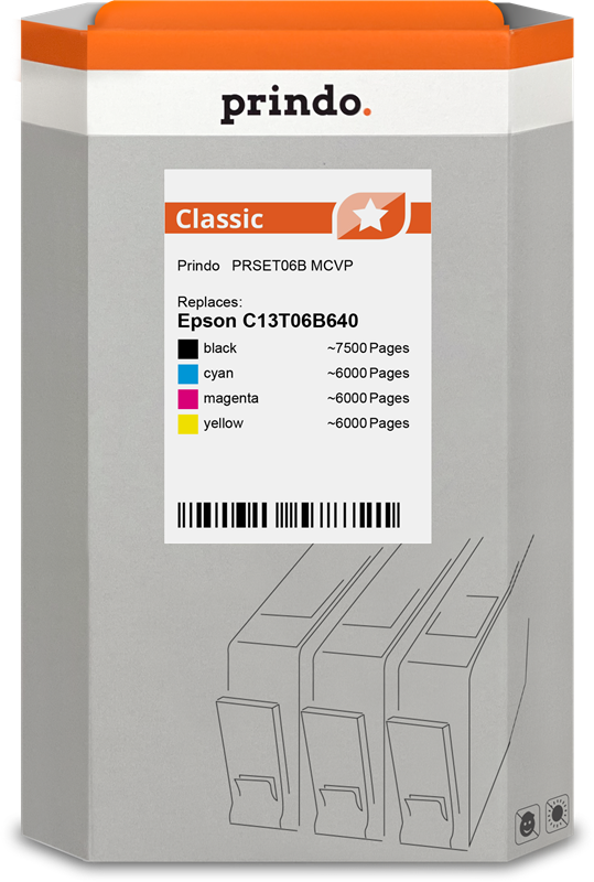 Epson 113 Cartouche Pack 4 Couleurs compatible · Prindo Classic