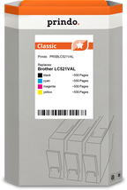 Brother LC521VAL Cartouche Pack 4 Couleurs compatible · Prindo Classic