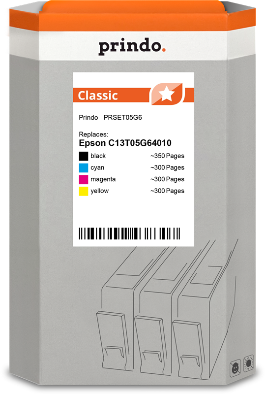 Epson 405 Cartouche Pack 4 Couleurs compatible · Prindo Classic