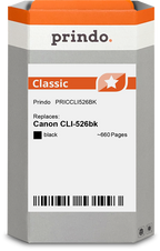 Canon CLI-526bk Cartouche Noir compatible équivalent à 4540B001 · Prindo Classic