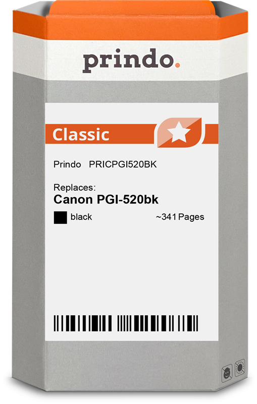 Canon PGI-520bk Cartouche Noir compatible équivalent à 2932B001 · Prindo Classic