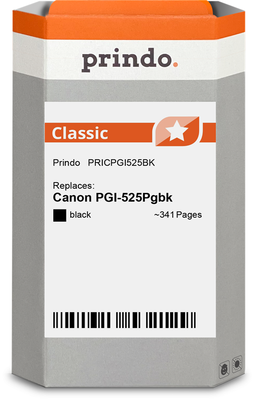 Canon PGI-525Pgbk Cartouche Noir compatible équivalent à 4529B001 · Prindo Classic