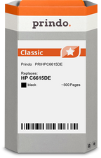 HP C6615DE Cartouche Noir compatible · Prindo Classic