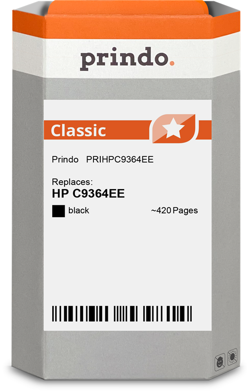 HP C9364EE Cartouche Noir compatible · Prindo Classic