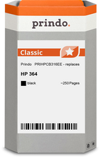 HP 364 Cartouche Noir compatible équivalent à CB316EE · Prindo Classic