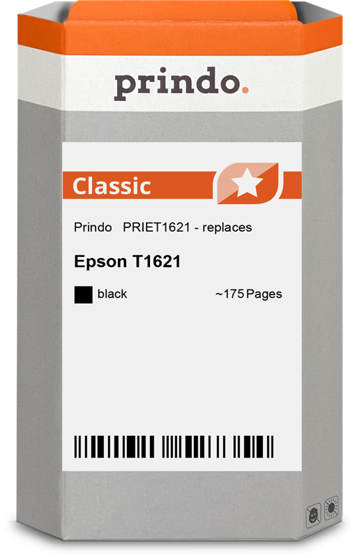 Epson C13T16214012 Cartouche Noir compatible · Prindo Classic