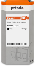 Brother LC121BK Cartouche Noir compatible · Prindo Classic
