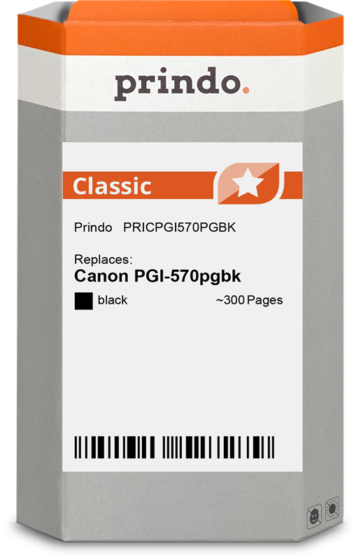 Canon PGI-570pgbk Cartouche Noir compatible équivalent à 0372C001 · Prindo Classic