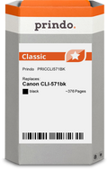 Canon CLI-571bk Cartouche Noir compatible équivalent à 0385C001 · Prindo Classic