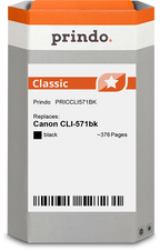 Canon CLI-571bk Cartouche Noir compatible équivalent à 0385C001 · Prindo Classic