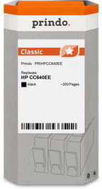 HP 300 Cartouche Noir compatible équivalent à CC640EE · Prindo Classic