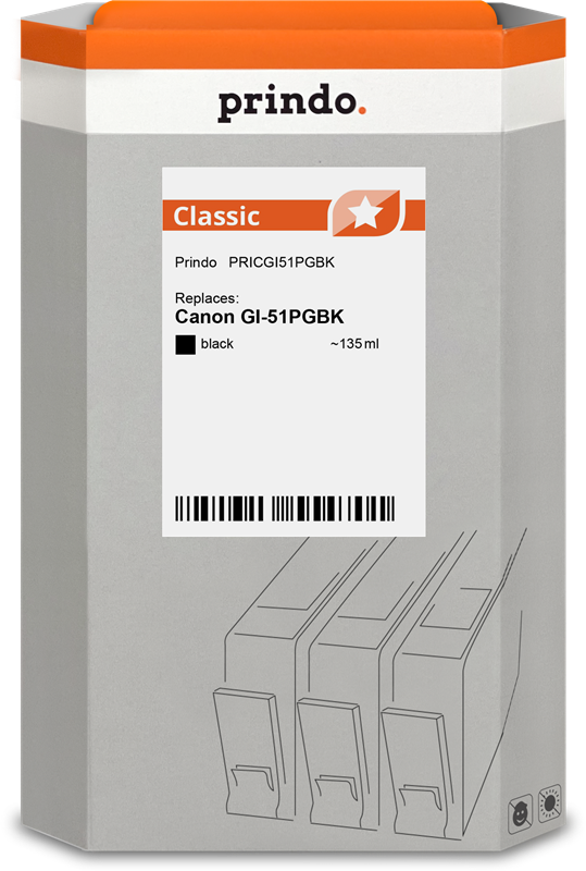 Canon GI-51PGBK Cartouche Noir compatible équivalent à 4529C001 · Prindo Classic