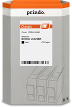 Brother LC424BK Cartouche Noir compatible · Prindo Classic