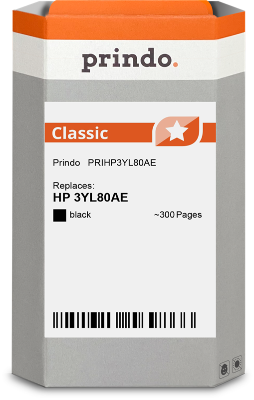 HP 912 Cartouche Noir compatible équivalent à 3YL80AE · Prindo Classic