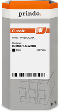Brother LC422BK Cartouche Noir compatible · Prindo Classic