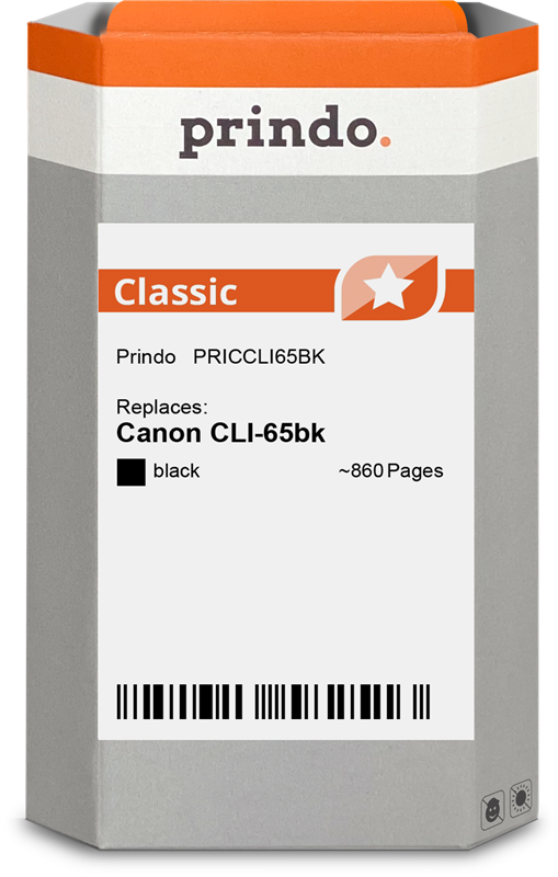 Canon CLI-65bk Cartouche Noir compatible équivalent à 4215C001 · Prindo Classic