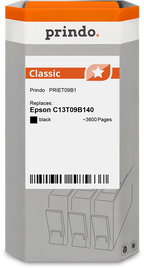 Epson 107 Cartouche Noir compatible équivalent à C13T09B140 · Prindo Classic