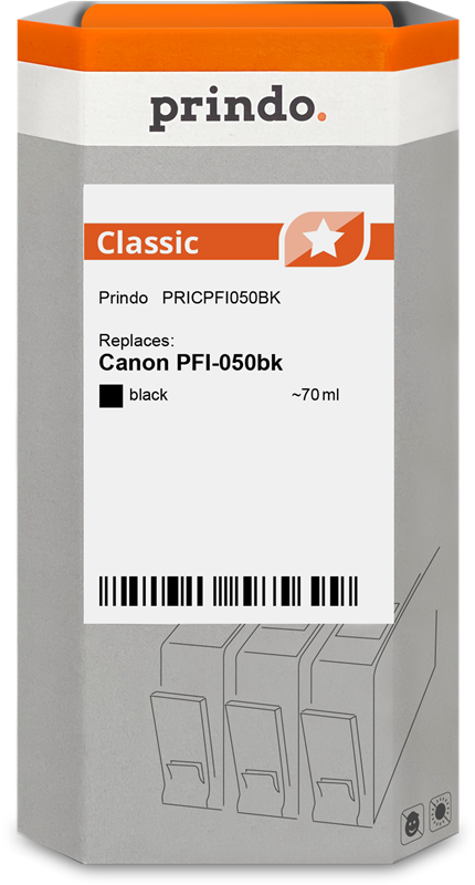 Canon PFI-050bk Cartouche Noir compatible équivalent à 5698C001 · Prindo Classic