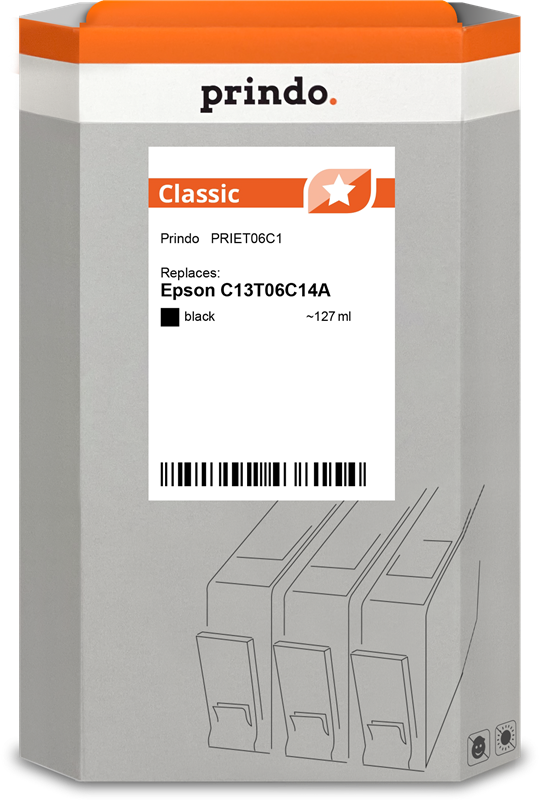 Epson 112 Cartouche Noir compatible équivalent à C13T06C14A · Prindo Classic