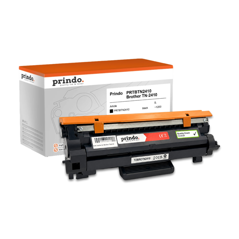 Brother TN-2410 Toner Noir compatible · Prindo Classic