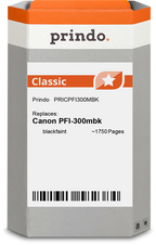 Canon PFI-300mbk Cartouche Noir Mat compatible équivalent à 4192C001 · Prindo Classic