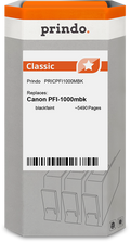 Canon PFI-1000mbk Cartouche Noir Mat compatible équivalent à 0545C001 · Prindo Classic