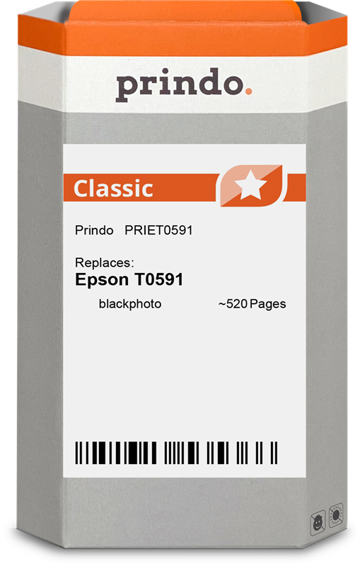 Epson T0591 Cartouche Noir Photo compatible · Prindo Classic
