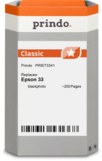 Epson C13T33414012 Cartouche Noir Photo compatible · Prindo Classic