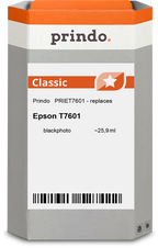 Epson T7601 Cartouche Noir Photo compatible équivalent à C13T76014010 · Prindo Classic