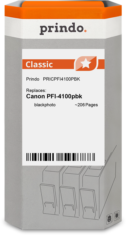 Canon PFI-4100pbk Cartouche Noir Photo compatible équivalent à 6777C001 · Prindo Classic
