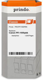 Canon PFI-1000pbk Cartouche Noir Photo compatible équivalent à 0546C001 · Prindo Classic