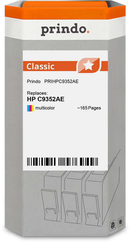 HP C9352AE Cartouche Tricolore compatible · Prindo Classic