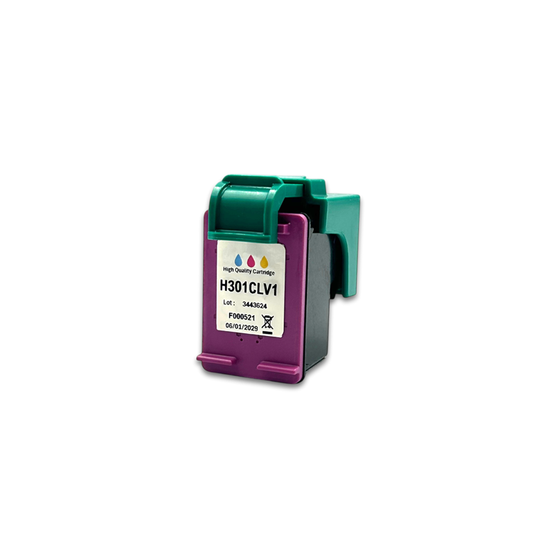 HP 301 Cartouche Tricolore compatible équivalent à CH562EE · Prindo Classic