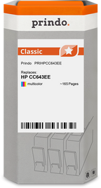 HP 300 Cartouche Tricolore compatible équivalent à CC643EE · Prindo Classic