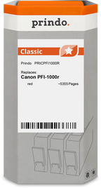Canon PFI-1000r Cartouche Rouge compatible équivalent à 0554C001 · Prindo Classic